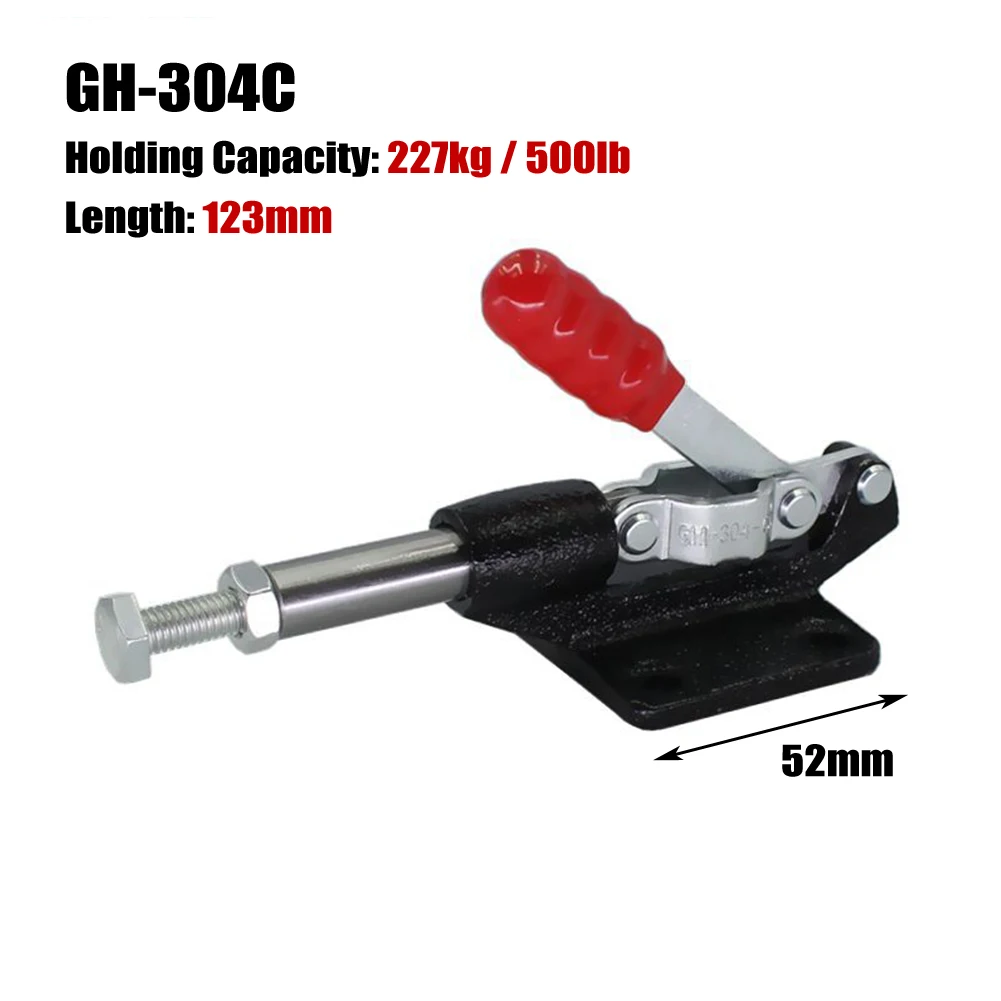 GH-304C Toggle Clamp GH-305E Toggle Toggle Clamp Hardware 227kg-680kg 304C Fixed Clamping Hand Tools Set Pull Type
GH-304C Toggle Clamp GH-305E Toggle Toggle Clamp Hardware 227kg-680kg 304C Fixed Clamping Hand Tools Set Pull Type