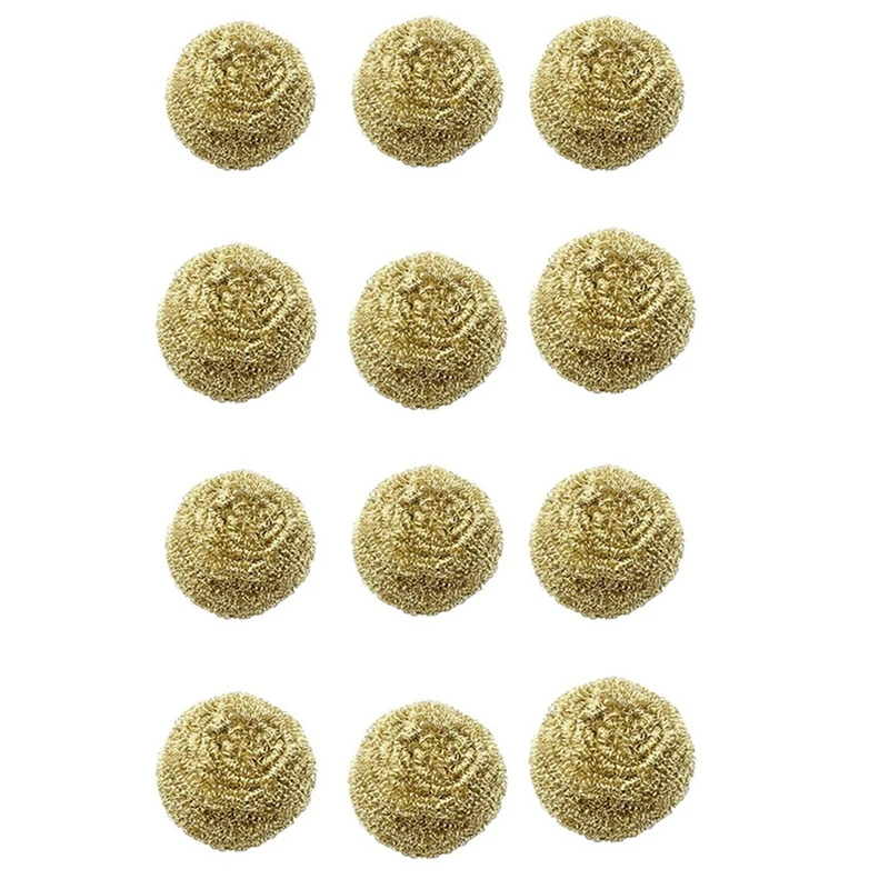 

12 Packs Solder Tip Cleaning Brass Wire Replacement Cleaning Copper Wire For Soldering Station Tip Cleaner