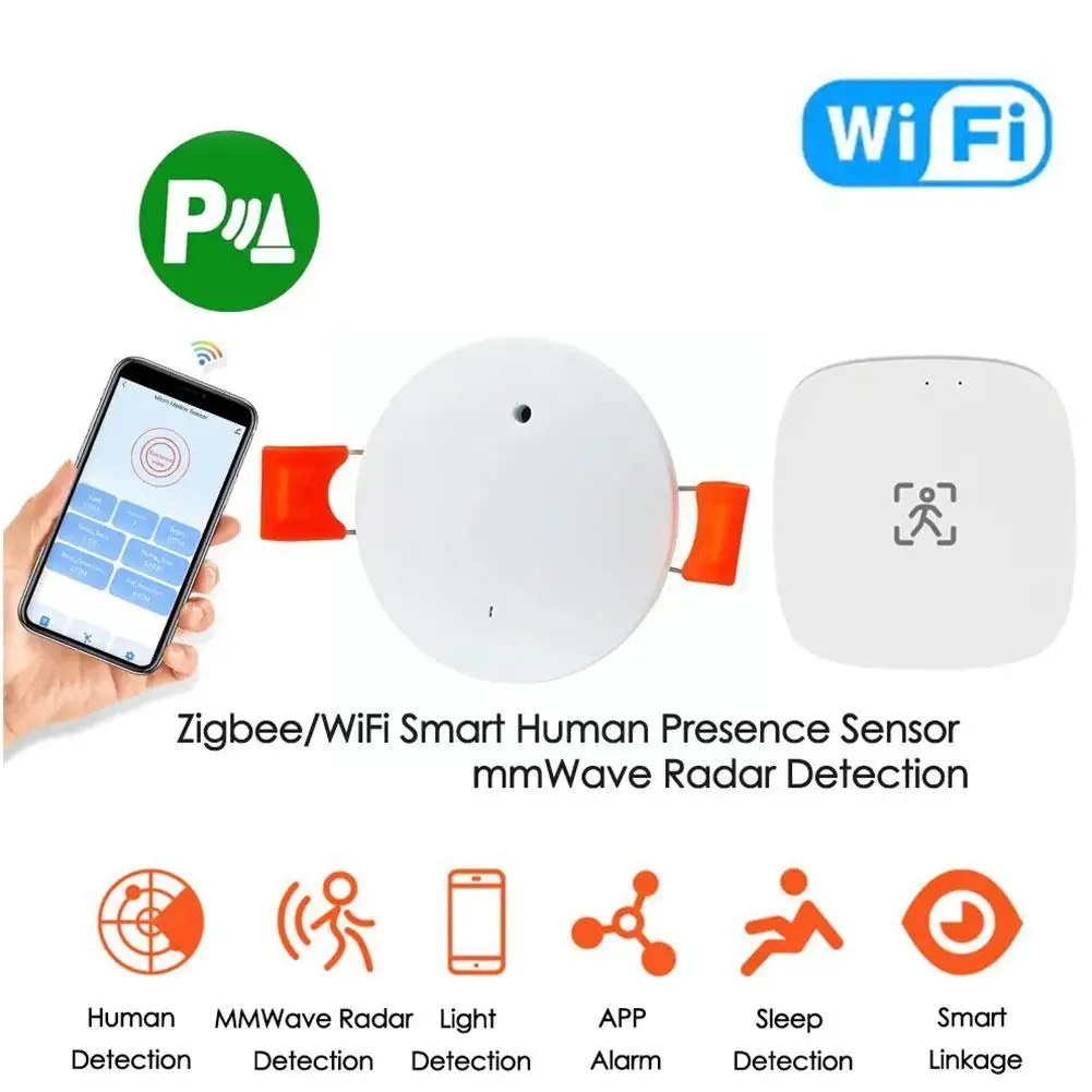 For Tuya Zigbee Wifi Smart Human Presence Sensor With Motion Luminance APP PIR Smart Detection Wave Millimeter Sensor Radar J2K5
For Tuya Zigbee Wifi Smart Human Presence Sensor With Motion Luminance APP PIR Smart Detection Wave Millimeter Sensor Radar J2K5
