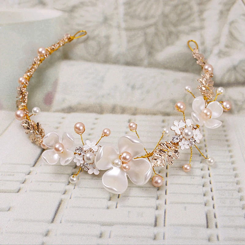 Novelty Bridal Flower Hair Clips Faux Pearl for Rhinestone Hair Hoop Elegant Tiara Jewelry Headwear Headdress Gift for W
Novelty Bridal Flower Hair Clips Faux Pearl for Rhinestone Hair Hoop Elegant Tiara Jewelry Headwear Headdress Gift for W