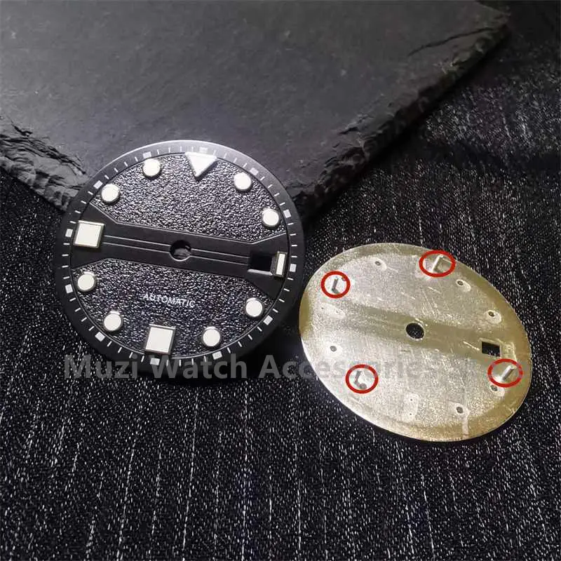 Green 31mm Luminous Black Silver Blue Watch Dial Fit for Meyota 8215 821A Pearl 2813 3804 ETA2824 2836
Green 31mm Luminous Black Silver Blue Watch Dial Fit for Meyota 8215 821A Pearl 2813 3804 ETA2824 2836