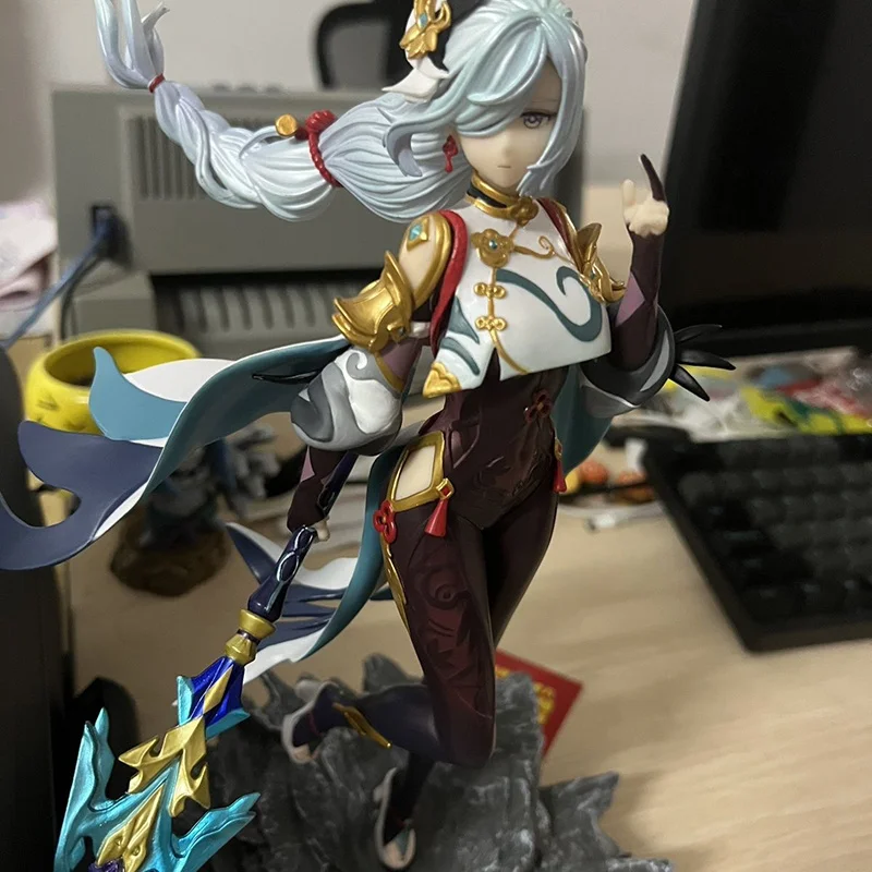 28cm Genshin Impact Anime Figures Shenhe Statue Game Action Figure Collectible Decoration Model Doll Toys Gifts Pvc Toy Gift
28cm Genshin Impact Anime Figures Shenhe Statue Game Action Figure Collectible Decoration Model Doll Toys Gifts Pvc Toy Gift