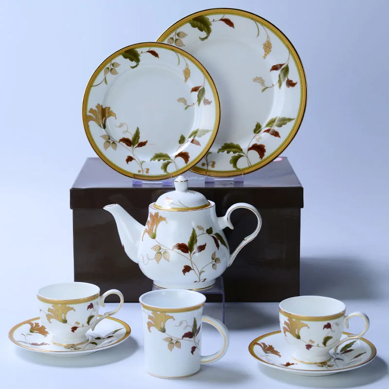 Japanese Islay Teaware, Bone China Tea Pot, Dinner Plates, Tea Cup Saucer , Coffeeware, Coffee Cup, Dessert Dish
Japanese Islay Teaware, Bone China Tea Pot, Dinner Plates, Tea Cup Saucer , Coffeeware, Coffee Cup, Dessert Dish