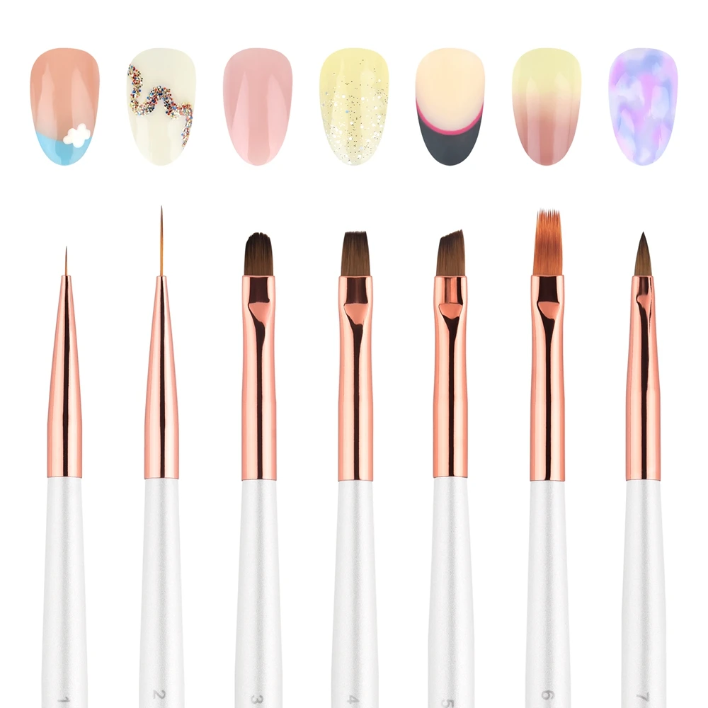 KADS 7 шт. набор кистей для дизайна ногтей профессиональные кисти с эффектом омбре для маникюра акриловая краска для рисования Гель-лак для ногтей подводка Ручка градиентная кисть
KADS 7 шт. набор кистей для дизайна ногтей профессиональные кисти с эффектом омбре для маникюра акриловая краска для рисования Гель-лак для ногтей подводка Ручка градиентная кисть
