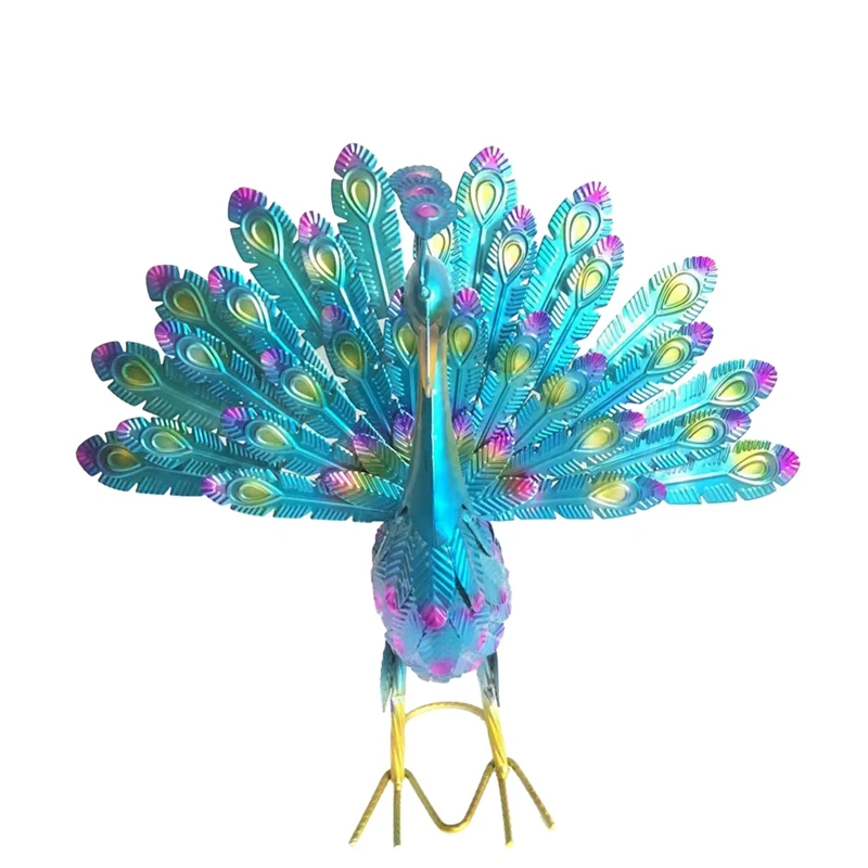 Outdoor Metal Peacock Statue Ornament DIY Peacock Art Crafts Garden Decoration Statue Durable Easy To Use
Outdoor Metal Peacock Statue Ornament DIY Peacock Art Crafts Garden Decoration Statue Durable Easy To Use