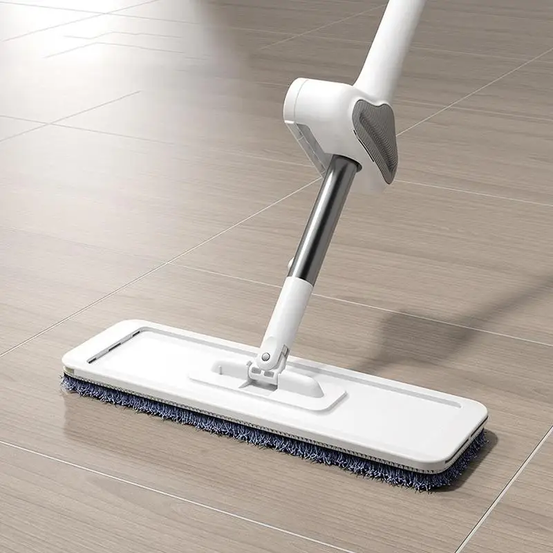 

Stainless Steel Microfiber Floor Mops Flat Mop With Self Wringer Multipurpose Wet Dry Dust Mop With Reusable Washable Mop Pads