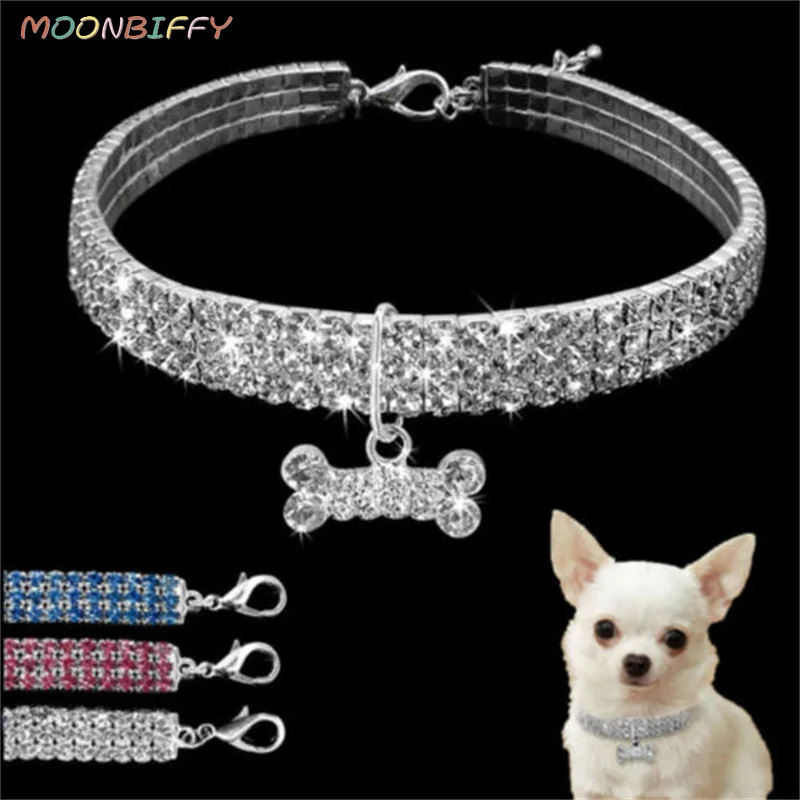 Dog Collar Rhinestone Jewelry Chihuahua Crystal Jewelry Adjustable Engraved Text Dog Collar
Dog Collar Rhinestone Jewelry Chihuahua Crystal Jewelry Adjustable Engraved Text Dog Collar
