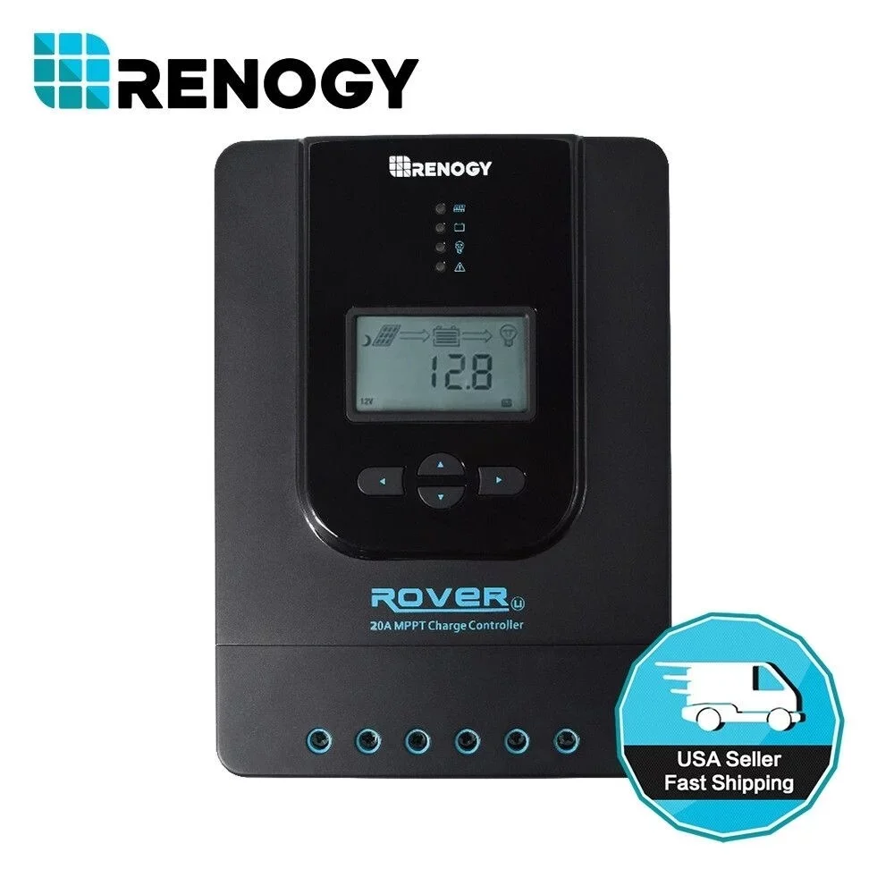 Renogy 24V /20A MPPT Solar Renewable Energy Controller Parameter Adjustable LCD Display Solar Panel Regulator fit for Gel Sealed 
Renogy 24V /20A MPPT Solar Renewable Energy Controller Parameter Adjustable LCD Display Solar Panel Regulator fit for Gel Sealed