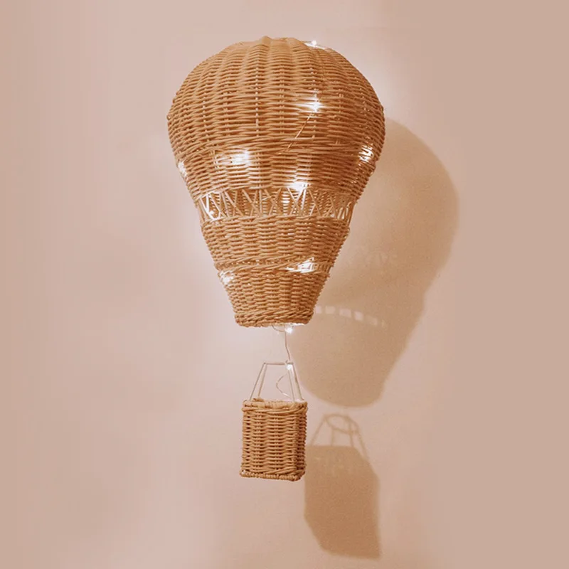 Плетеный ротанговый шар ручной работы для детей, детской комнаты, детского сада, домашняя стена, фотореквизит