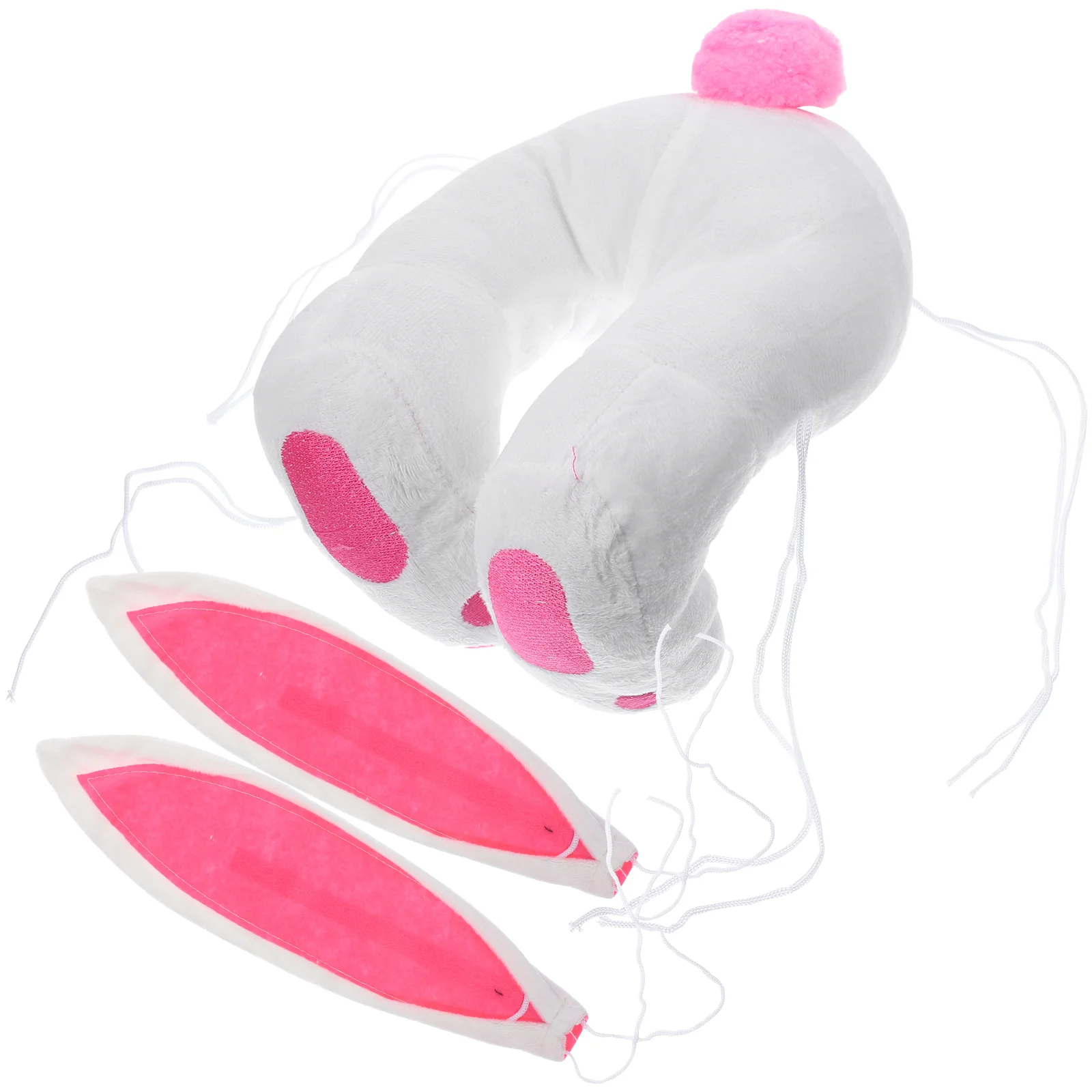 Stuffed Bunny Decoration Easter Wreath Making Frame Home Pendant Festival Suite White Decorative 
Stuffed Bunny Decoration Easter Wreath Making Frame Home Pendant Festival Suite White Decorative