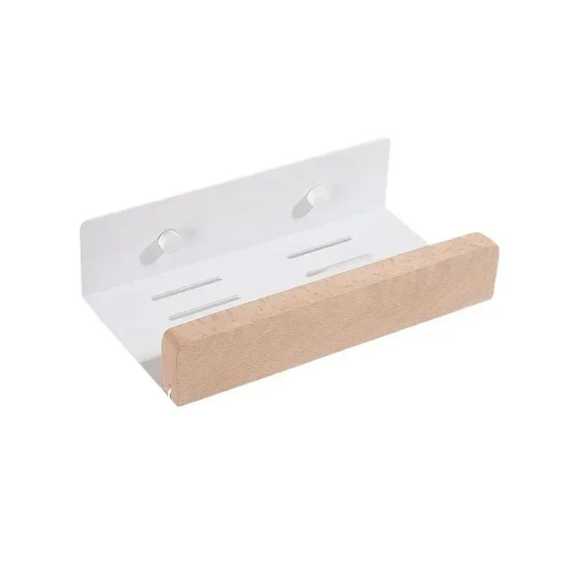1pc Solid Wood Storage Rack Bathroom Punch-Free Wall Hanging Decorative Rack Tray Bathroom Storage Organization Accessories
1pc Solid Wood Storage Rack Bathroom Punch-Free Wall Hanging Decorative Rack Tray Bathroom Storage Organization Accessories