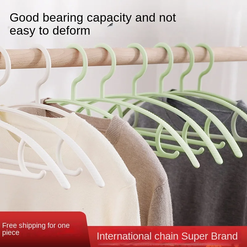 Household clothes hanging plastic traceless clothes drying rack, simple and non slip clothes storage rack
Household clothes hanging plastic traceless clothes drying rack, simple and non slip clothes storage rack