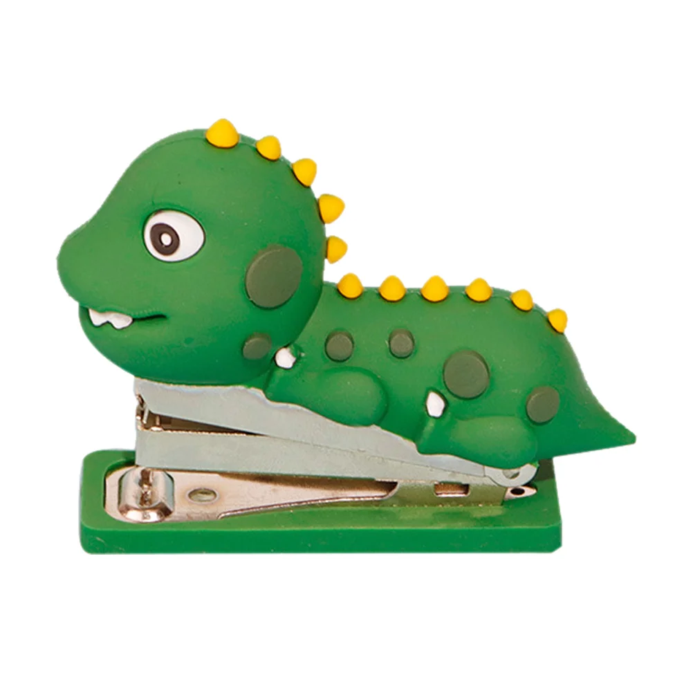 

Dinosaur Stapler Adorable Stapler Reusable Stapler Funny Stationery Silicone Dinosaur Statue