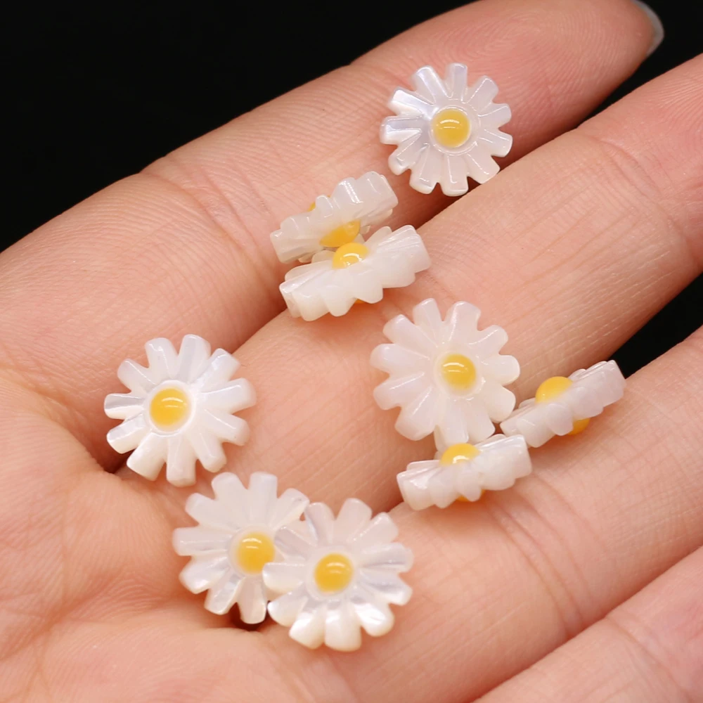 5pcs Natural Seawater Shells Art Beads Cute Sunflower Loose Spacer Bead for Jewelry Making Diy Necklace Earrings Accessories
5pcs Natural Seawater Shells Art Beads Cute Sunflower Loose Spacer Bead for Jewelry Making Diy Necklace Earrings Accessories