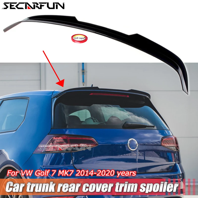 Carbon Pattern Wing For Volkswagen Golf 7 MK7 Spoiler Rear Trunk Tuning Extensio Cover Glof 7 GTI /R Spoiler Lip Car Accessories
Carbon Pattern Wing For Volkswagen Golf 7 MK7 Spoiler Rear Trunk Tuning Extensio Cover Glof 7 GTI /R Spoiler Lip Car Accessories