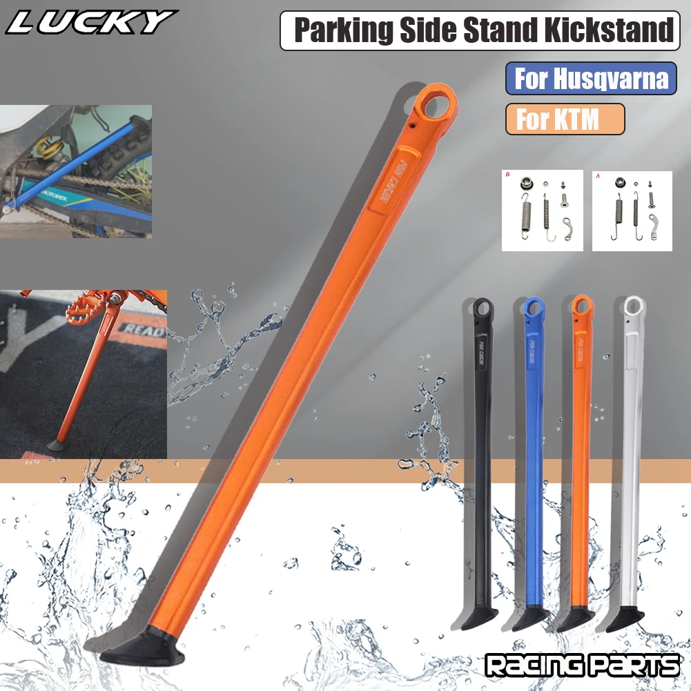 Motorcycle Parking Side Stand Kickstand With Spring Kit For KTM XC XCW XCF EXC EXCF 150-450 500 530 Six Days For Husqvarna TE FE
Motorcycle Parking Side Stand Kickstand With Spring Kit For KTM XC XCW XCF EXC EXCF 150-450 500 530 Six Days For Husqvarna TE FE