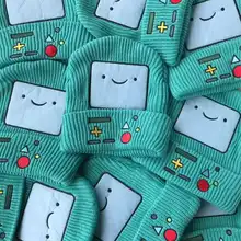 Winter Game Machine Cartoon Beanie Men Women Thickened Warm Knitted Hat Adventure Time Smile Face Skullies Bonnet Hip Hop Caps
Winter Game Machine Cartoon Beanie Men Women Thickened Warm Knitted Hat Adventure Time Smile Face Skullies Bonnet Hip Hop Caps