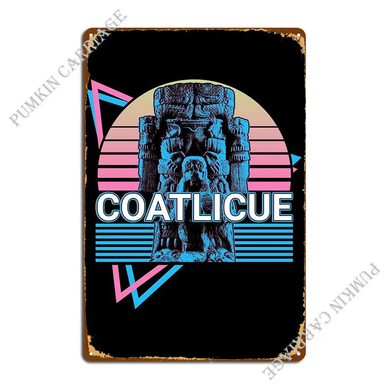 Coatlicue Metal Sign Mural Garage Bar Cave Cinema Tin Sign Poster 
Coatlicue Metal Sign Mural Garage Bar Cave Cinema Tin Sign Poster