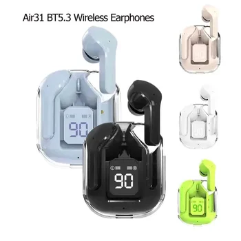 2023 New T2 TWS Transparent Wireless Bluetooth Headset HIFI Sound Quality Bluetooth 5.3 For Xiaomi Huawei Apple
