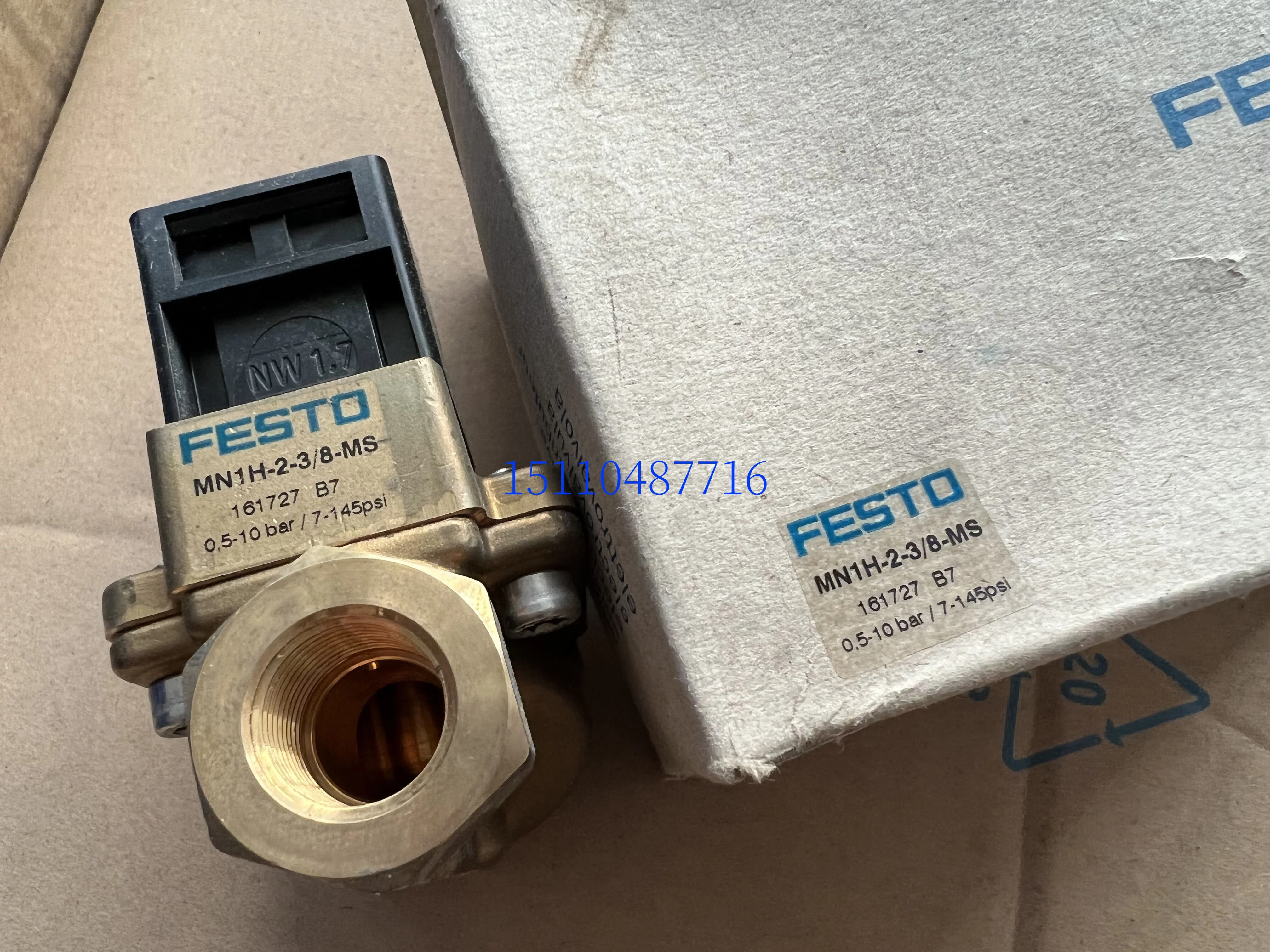 

FESTO Festo Solenoid Valve MN1H-2-3/8-MS,161727 In Stock.