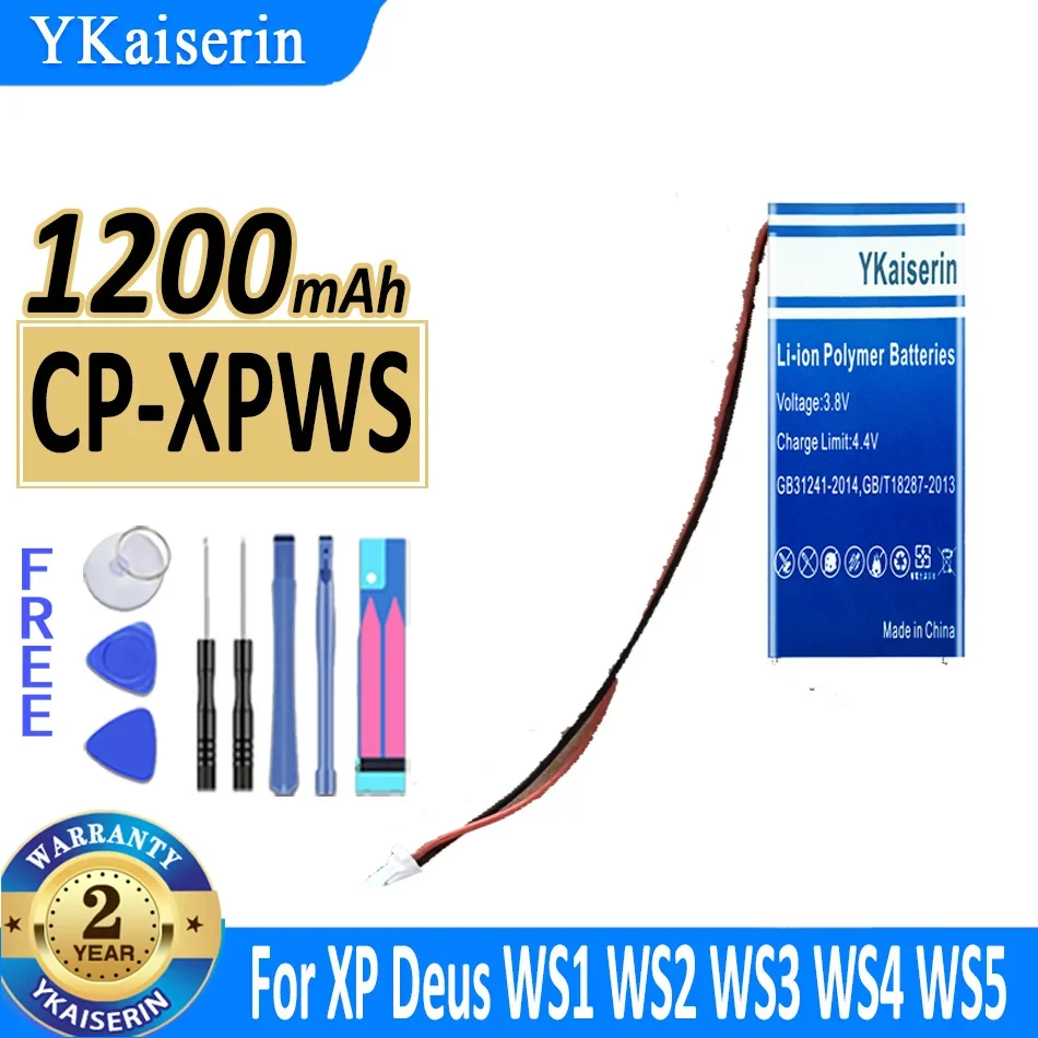 1200mAh YKaiserin Battery CP-XPWS CPXPWS For XP Deus WS1 WS2 WS3 WS4 WS5 Digital Batteries
1200mAh YKaiserin Battery CP-XPWS CPXPWS For XP Deus WS1 WS2 WS3 WS4 WS5 Digital Batteries