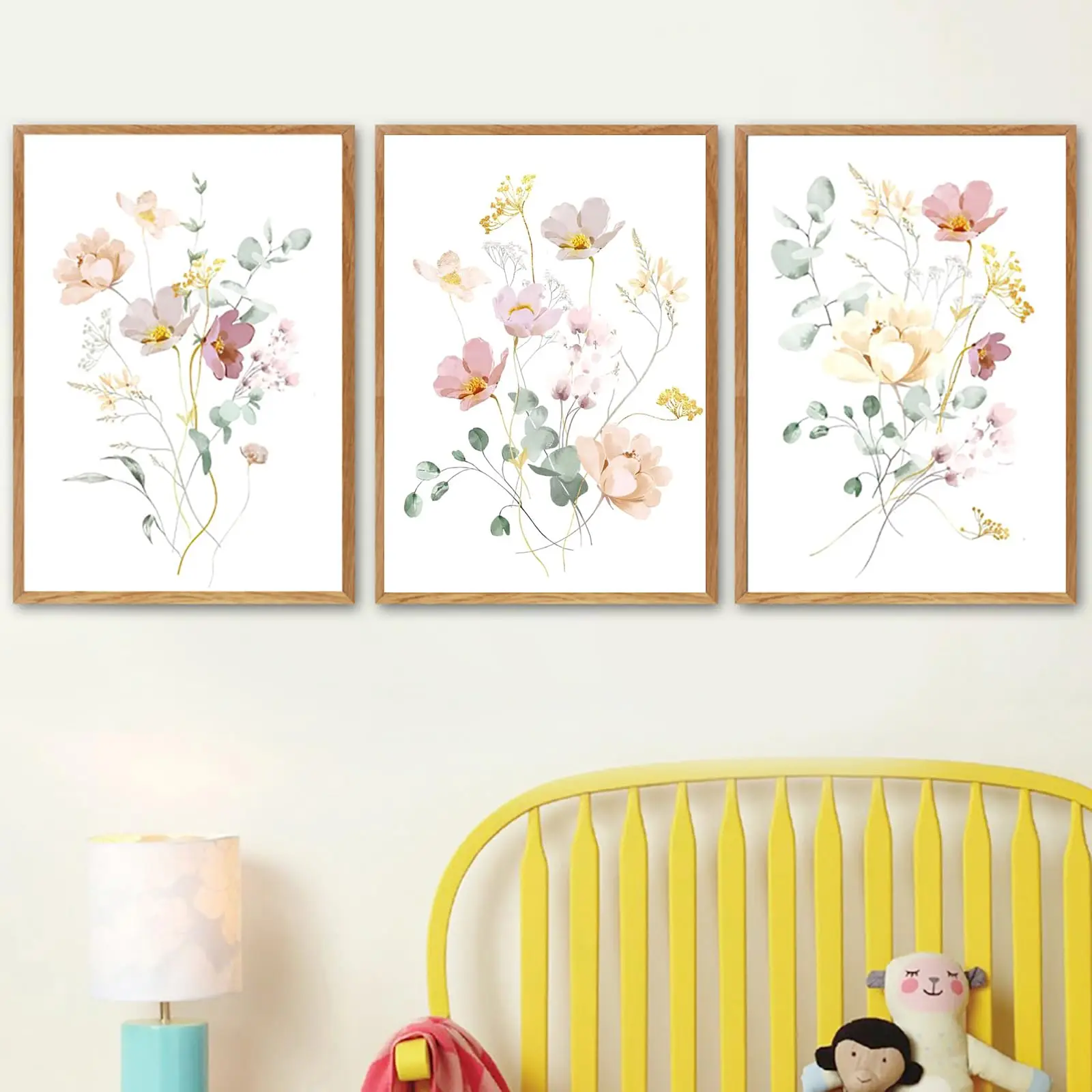 

Постер канаванс абстрактный цветок Бохо розовая настенная Картина на холсте постеры принты настенные картины для детской комнаты домашний декор