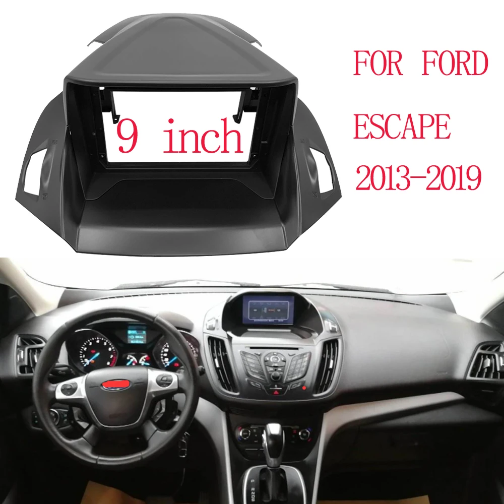 Автомобильная панель 9 дюймов 2din для FORD ESCAPE 2013-2019 Kuga, радиопанель, крепление для приборной панели, двойная Din Автомобильная рама DVD, установочный комплект
Автомобильная панель 9 дюймов 2din для FORD ESCAPE 2013-2019 Kuga, радиопанель, крепление для приборной панели, двойная Din Автомобильная рама DVD, установочный комплект