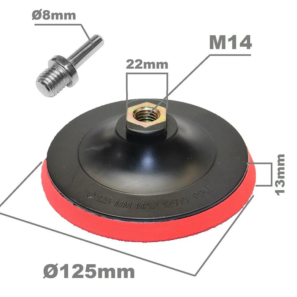 11pcs 125mm Hook & Loop Sandpaper M14 Thread Backing Pad Set 40-2000 Grit Sanding Discs Angle Grinder Abrasive Tool For DW421
11pcs 125mm Hook & Loop Sandpaper M14 Thread Backing Pad Set 40-2000 Grit Sanding Discs Angle Grinder Abrasive Tool For DW421