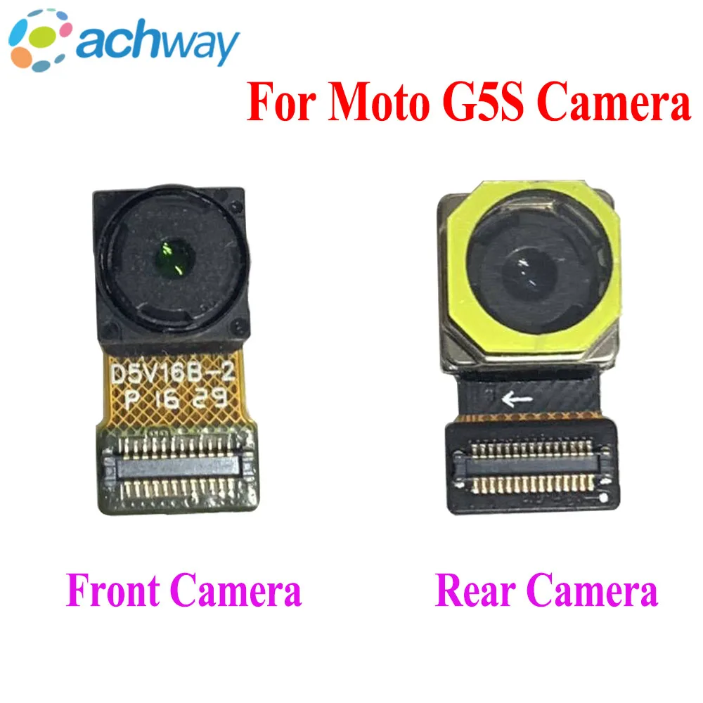 

Back Rear Camera & Front Facing Camera For Motorola Moto G5S XT1793 XT1794 XT1792 XT1799-2 Main Small Camera Module Repair Parts