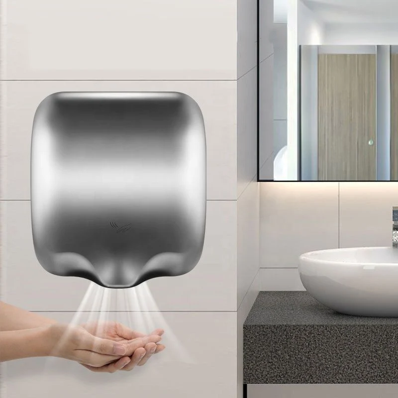 Commercial Small Airflow Hand Dryer Powerful High-Speed Hand-Dryer High Quality Infrared Sensor Bathroom Dryer Stainless Steel
Commercial Small Airflow Hand Dryer Powerful High-Speed Hand-Dryer High Quality Infrared Sensor Bathroom Dryer Stainless Steel