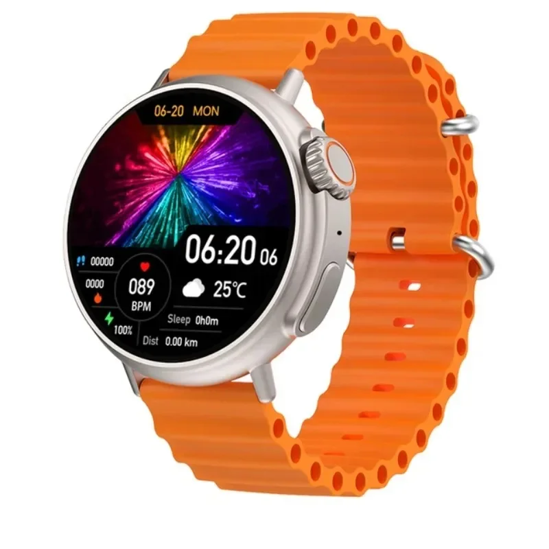 

Новинка, умные часы, мужские водонепроницаемые спортивные часы для фитнеса с экраном 1,52*454 Amoled 454 дюйма, Смарт-часы с Bluetooth и функцией звонка для женщин