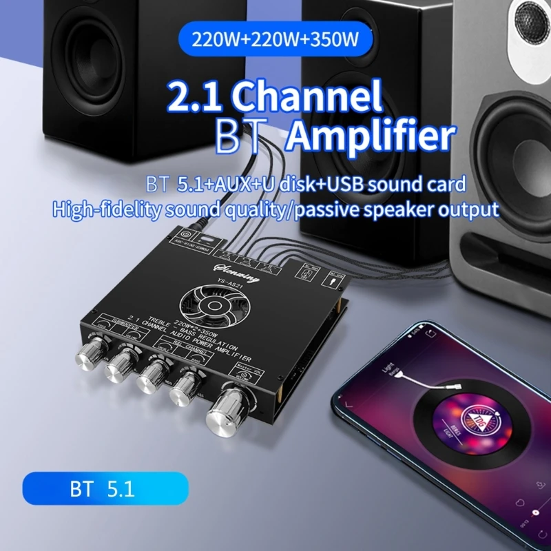 YS-AS21 2.1 Channel TPA3255 Bluetooth-compatible Digital Power Amplifier Board Module High Bass Subwoofer DropShipping
YS-AS21 2.1 Channel TPA3255 Bluetooth-compatible Digital Power Amplifier Board Module High Bass Subwoofer DropShipping