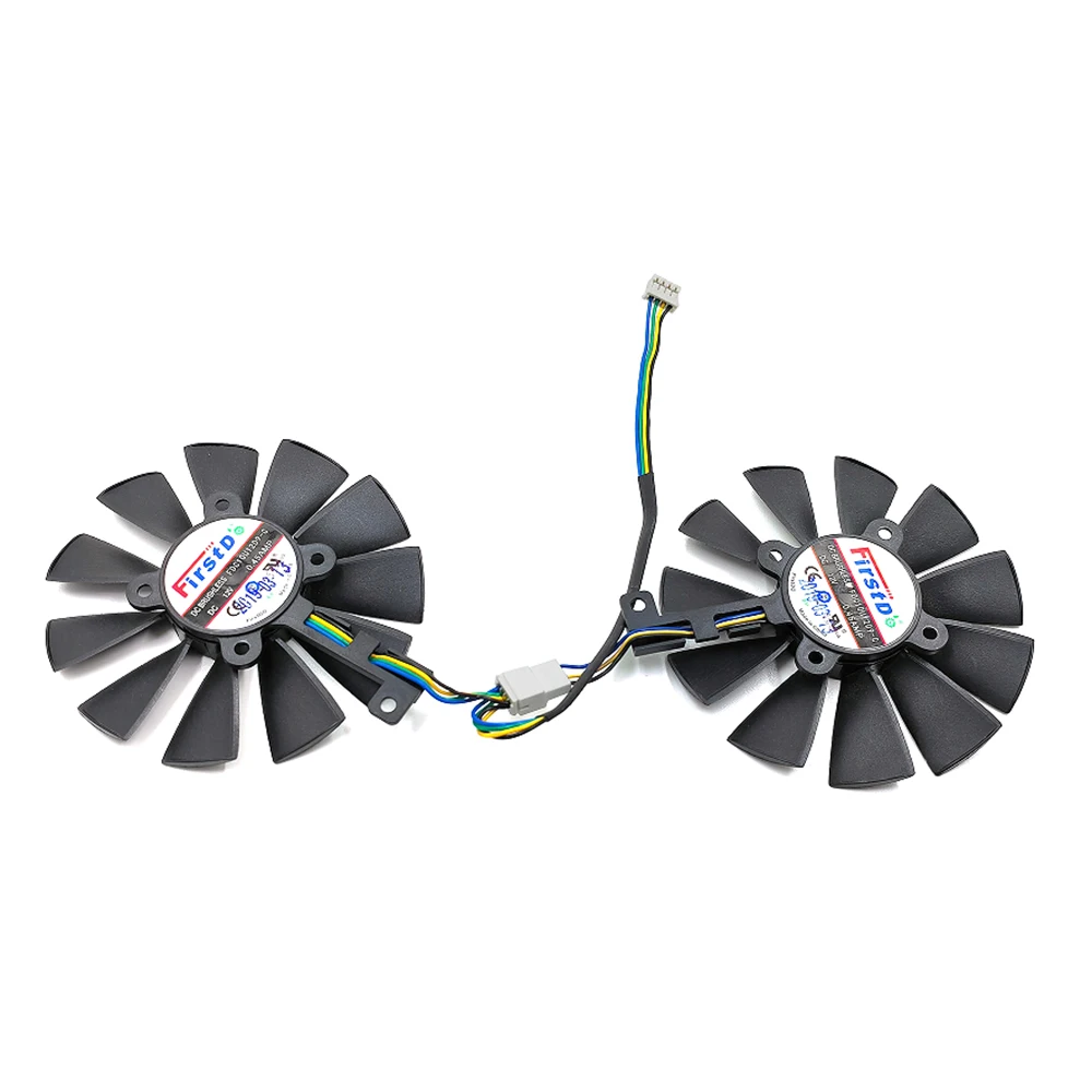 

NEW 87MM GTX1060 GTX1070 RX480 Cooler Fan For ASUS GTX 1060 1070 RX 480 Graphics Card T129215SU FDC10U12D9-C 28mm Cooling Fans