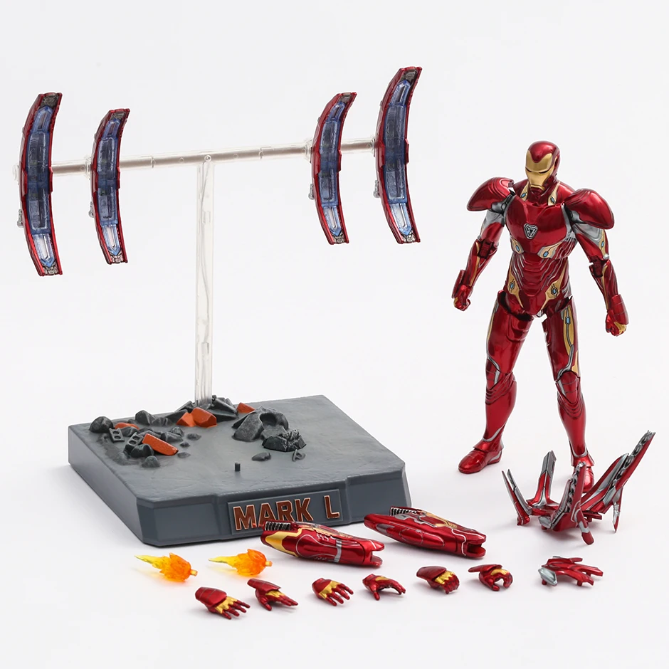 ZD Toys Ironman Mark L 50 MK50 Nano Armor Floating Gun With LED Light Platform Set Weapons 7" Action Figure Infinity War Doll
ZD Toys Ironman Mark L 50 MK50 Nano Armor Floating Gun With LED Light Platform Set Weapons 7" Action Figure Infinity War Doll