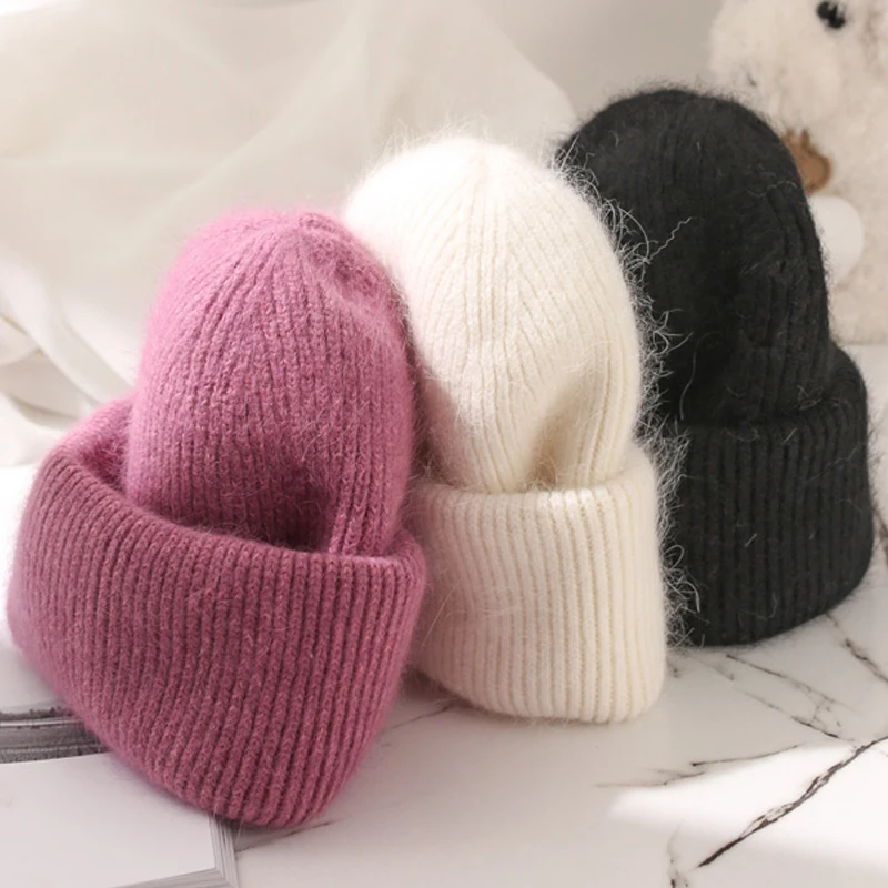 2022 New Fashion Skullies Beanies Rabbit Fur Winter for Women Girl Angora Solid Warm Woolen Knitted Hats Ladies Female Bonnet
2022 New Fashion Skullies Beanies Rabbit Fur Winter for Women Girl Angora Solid Warm Woolen Knitted Hats Ladies Female Bonnet