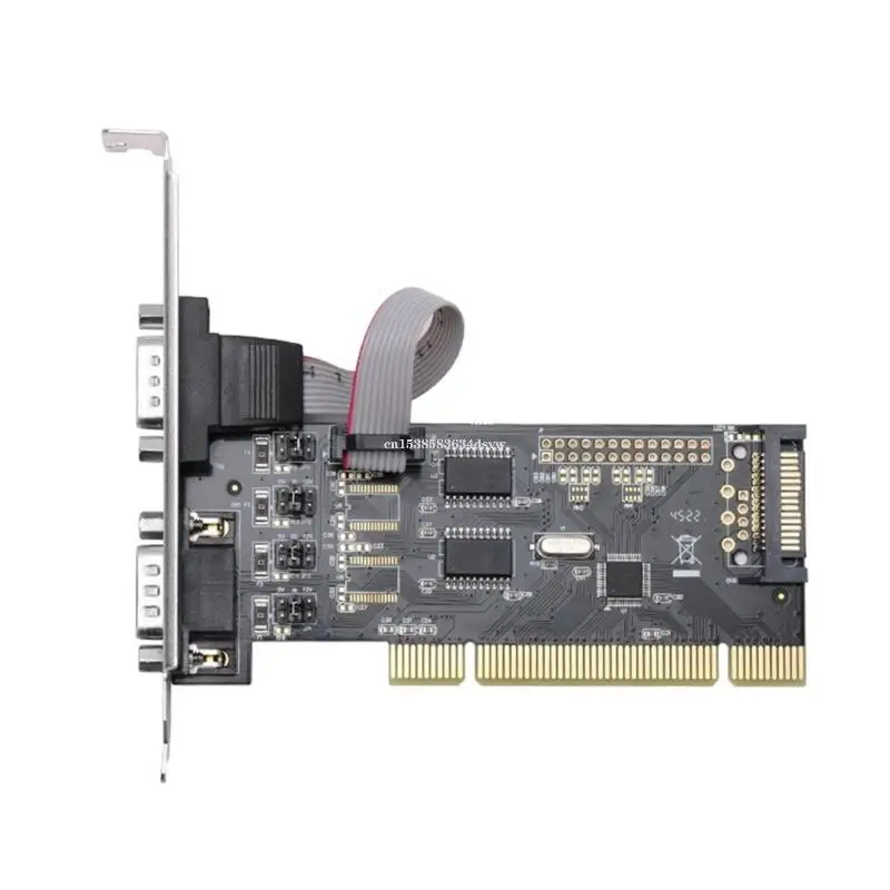 2-портовая последовательная карта PCI Адаптер расширения портов PCI-RS232 Плата расширения платы высокоскоростной передачи 1 МБ
2-портовая последовательная карта PCI Адаптер расширения портов PCI-RS232 Плата расширения платы высокоскоростной передачи 1 МБ