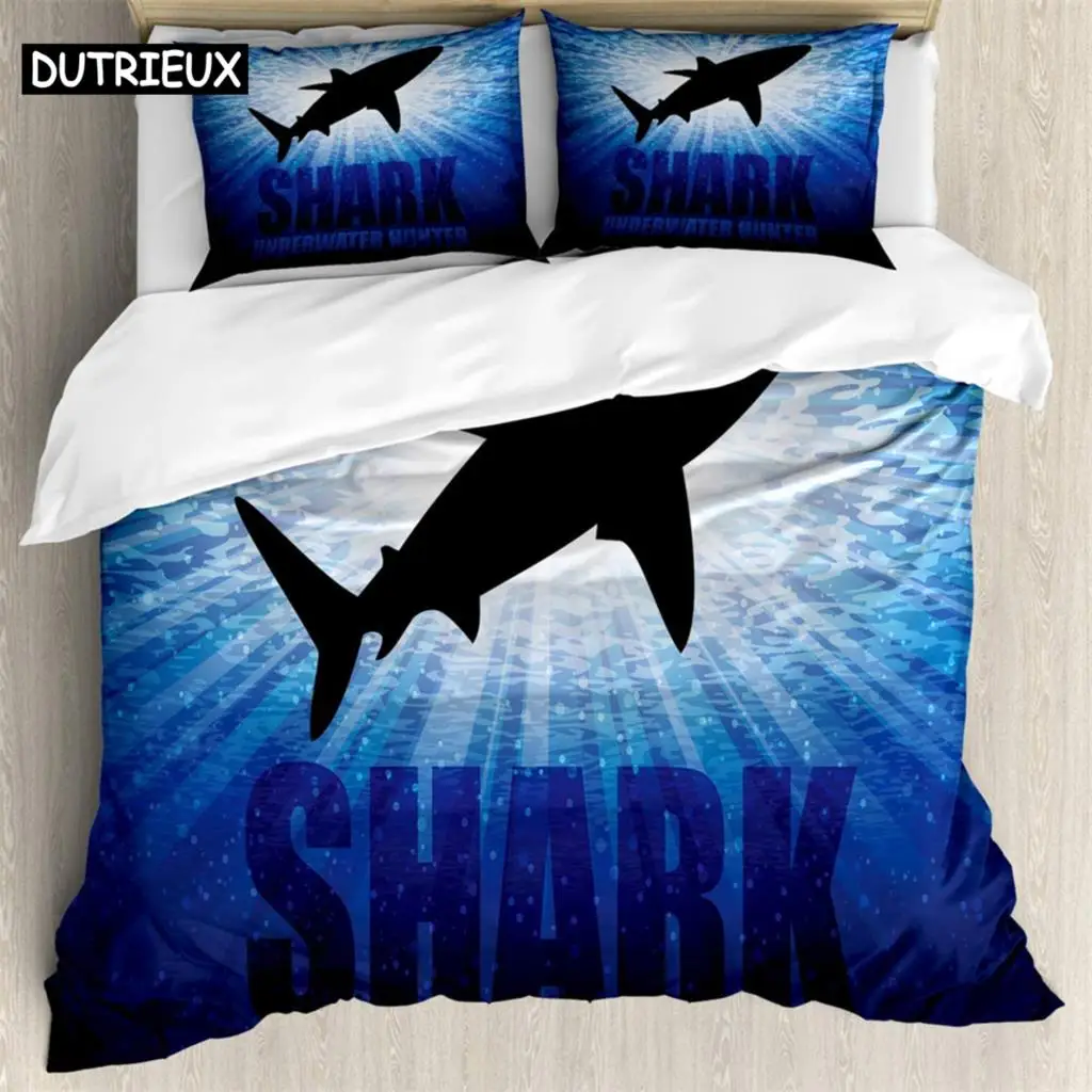 Big shark 3Pcs Bedding Sets 3D Digital Printing Custom Quilt Duvet Cover Set Home Queen King Quilt Pillowcase
Big shark 3Pcs Bedding Sets 3D Digital Printing Custom Quilt Duvet Cover Set Home Queen King Quilt Pillowcase