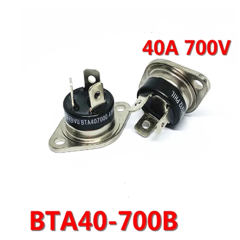 1PCS/lot BTA40-700B BTA40 High Power Bidirectional Thyristor New Original 40A 700V RD-91
1PCS/lot BTA40-700B BTA40 High Power Bidirectional Thyristor New Original 40A 700V RD-91