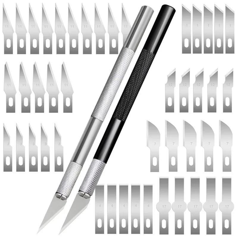 

A2 Cutting Mat Carving Knife Kit for Model Mobile Ruler Repair Hand Tool Sharp Blade Engraving Scalpel Wood Paper Sculpture
