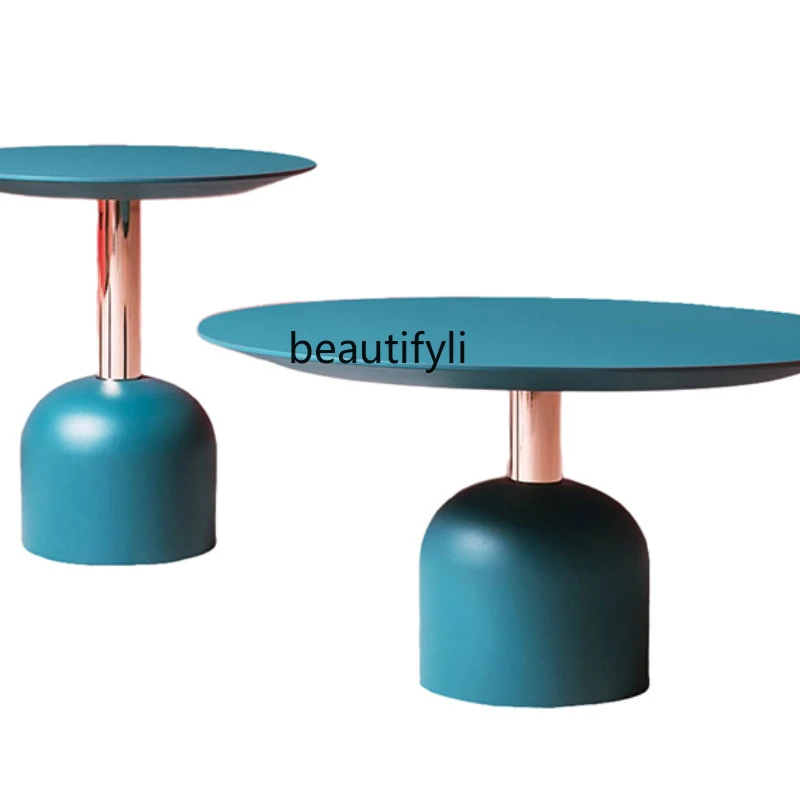 CXH Modern Minimalist Mediterranean Style round Color Solid Wood Metal Sofa Side Table Corner Table
CXH Modern Minimalist Mediterranean Style round Color Solid Wood Metal Sofa Side Table Corner Table