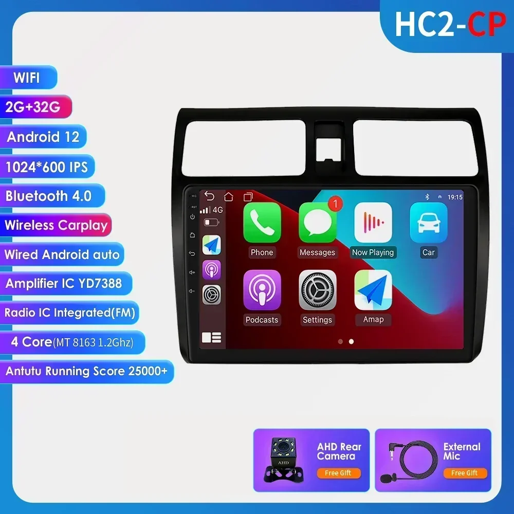 2 Din Android Car Stereo for Suzuki Swift Stereo Auto 2005 - 2010 GPS MP5 Multimedia Player Navigation Carplay 10.1 Inch Screen
2 Din Android Car Stereo for Suzuki Swift Stereo Auto 2005 - 2010 GPS MP5 Multimedia Player Navigation Carplay 10.1 Inch Screen