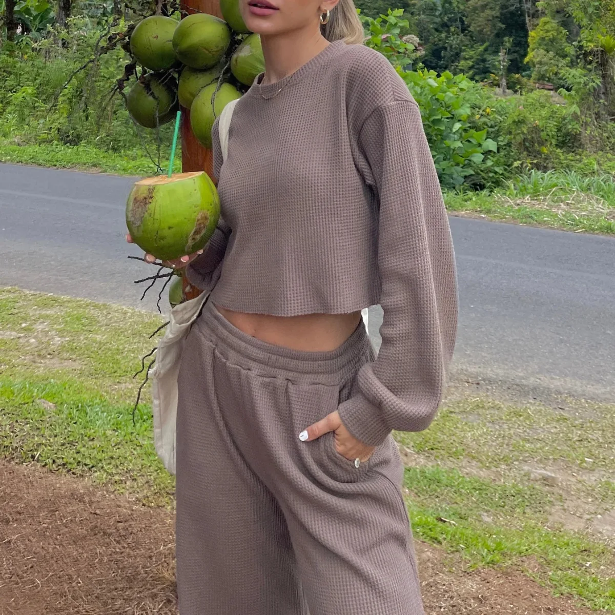 Women Blouse Straight Leg Trousers Crop Top 2 Piece Pants Sets Fitness Harem Pants Hoodie Sweatpants Jogging Suits Streetwear
Women Blouse Straight Leg Trousers Crop Top 2 Piece Pants Sets Fitness Harem Pants Hoodie Sweatpants Jogging Suits Streetwear