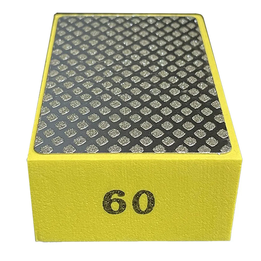 1pc Diamond Polishing Pad Block 90*55*30mm 60/100/200/400 Grit For Ceramic Tile Marble Glass Grinding Sanding Manual Tool
1pc Diamond Polishing Pad Block 90*55*30mm 60/100/200/400 Grit For Ceramic Tile Marble Glass Grinding Sanding Manual Tool