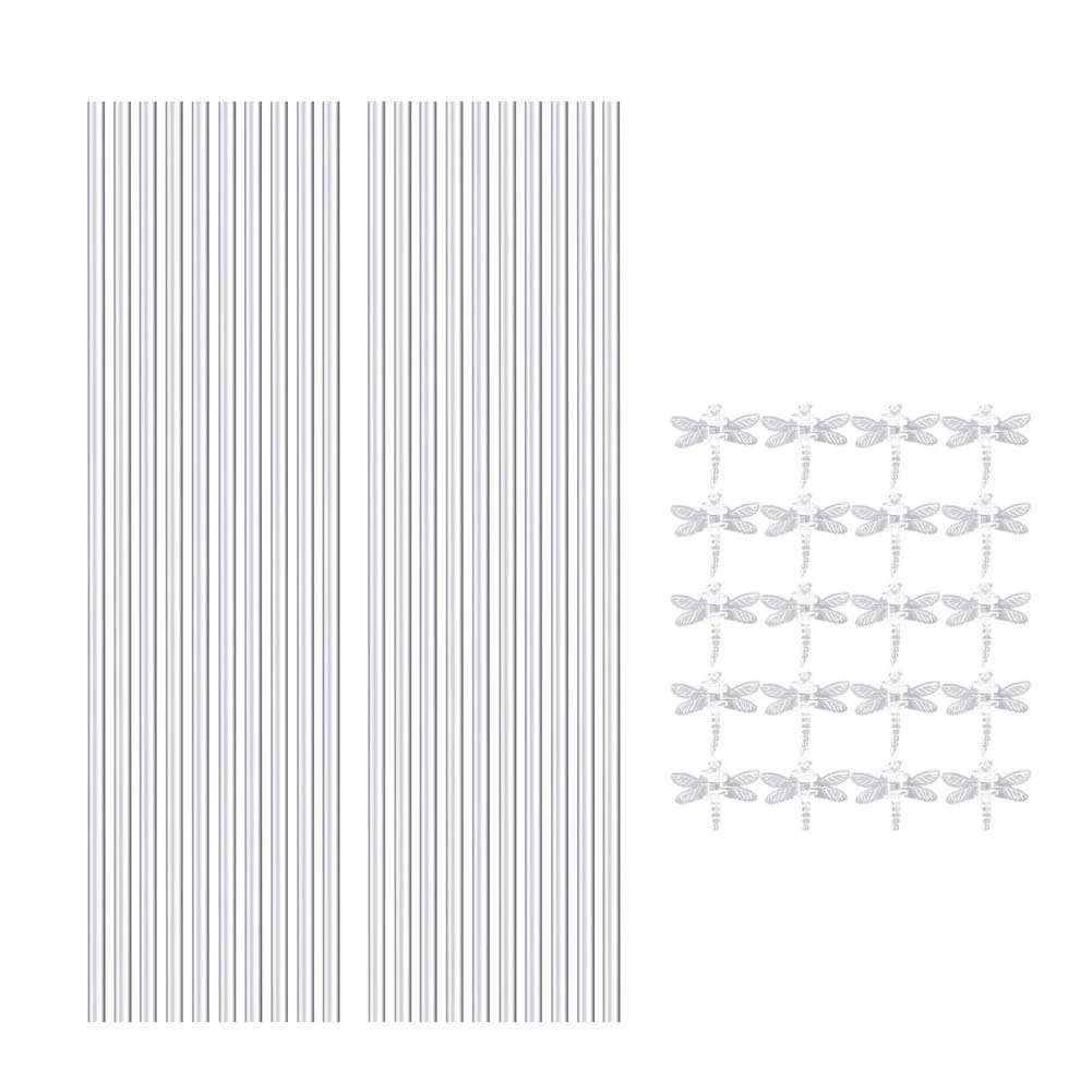Orchid Clips Butterfly Plant Clip Garden Tool Replacement 40pcs/set Accessories Acrylic Easy To Use Plant Support
Orchid Clips Butterfly Plant Clip Garden Tool Replacement 40pcs/set Accessories Acrylic Easy To Use Plant Support