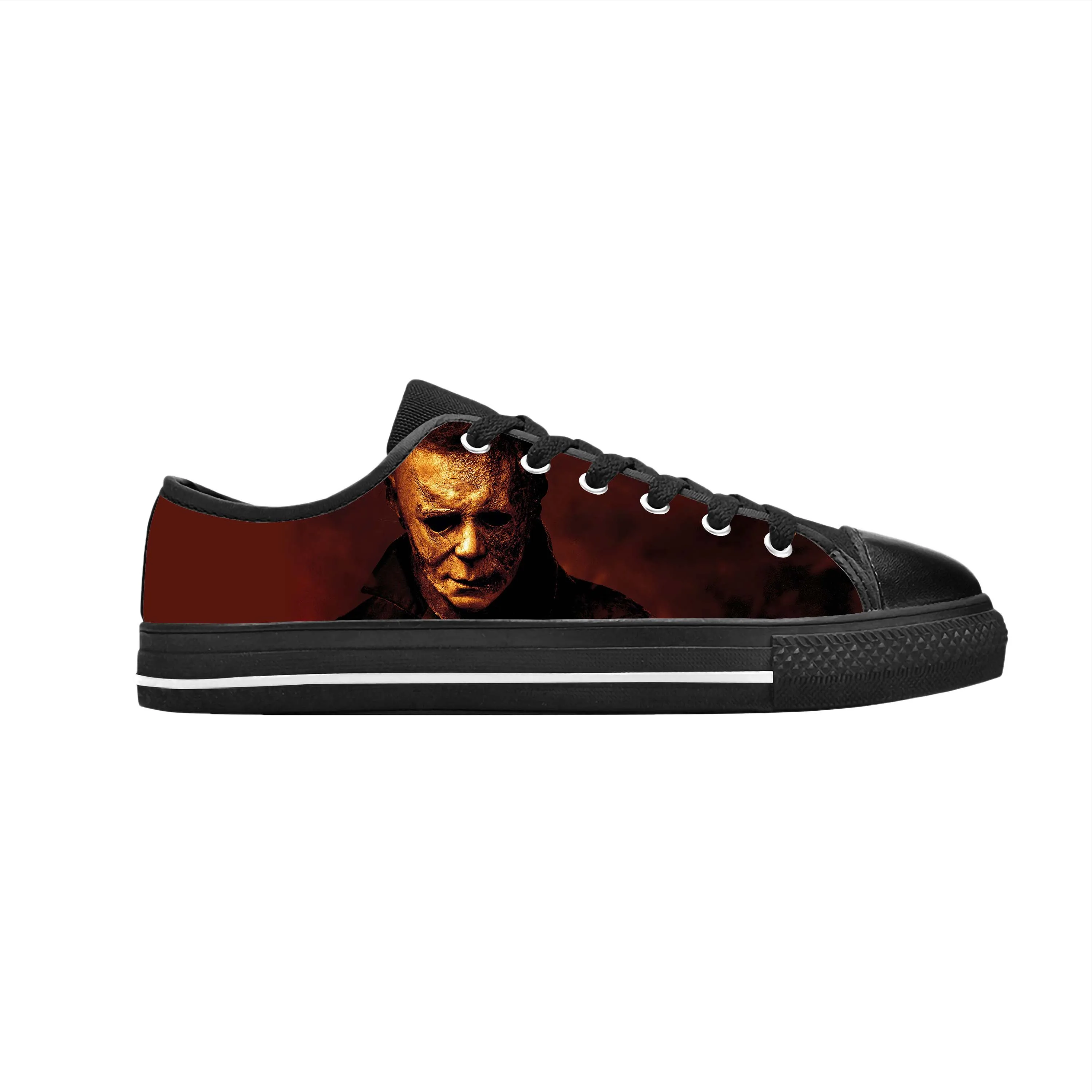 Myers Horror Scary Movie Gothic Halloween Michael Casual Cloth Shoes Low Top Comfortable Breathable 3D Print Men Women Sneakers
Myers Horror Scary Movie Gothic Halloween Michael Casual Cloth Shoes Low Top Comfortable Breathable 3D Print Men Women Sneakers