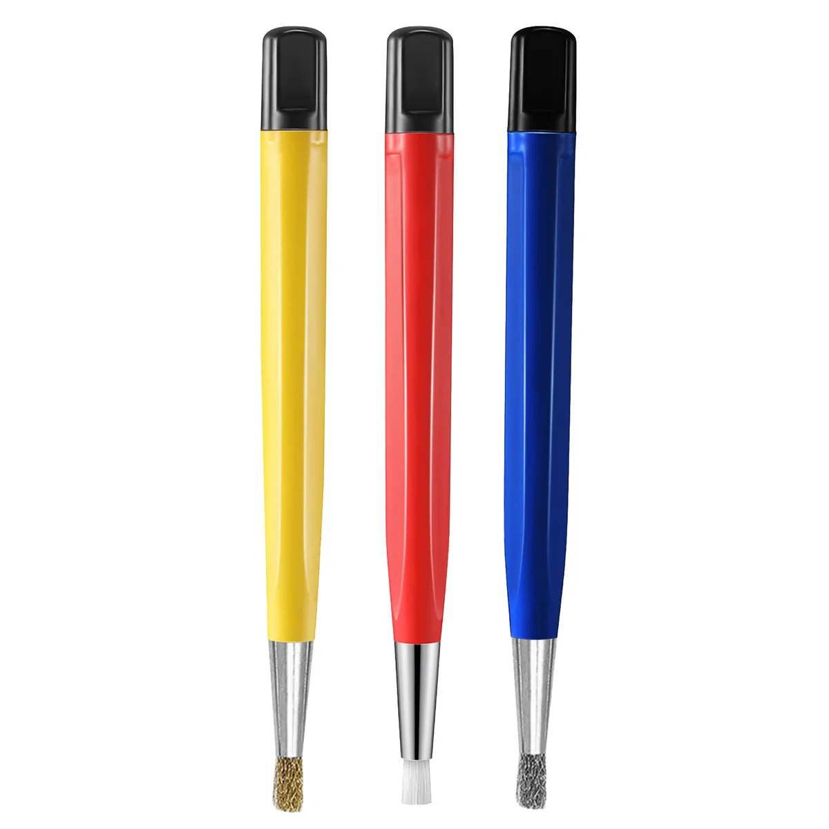 3Pcs/Set Fiberglass Steel Scratch Brush Pen Fiber Bristles Polish Watch Rust Dirt Remover Jewelry Circuit Board Cleaning
3Pcs/Set Fiberglass Steel Scratch Brush Pen Fiber Bristles Polish Watch Rust Dirt Remover Jewelry Circuit Board Cleaning