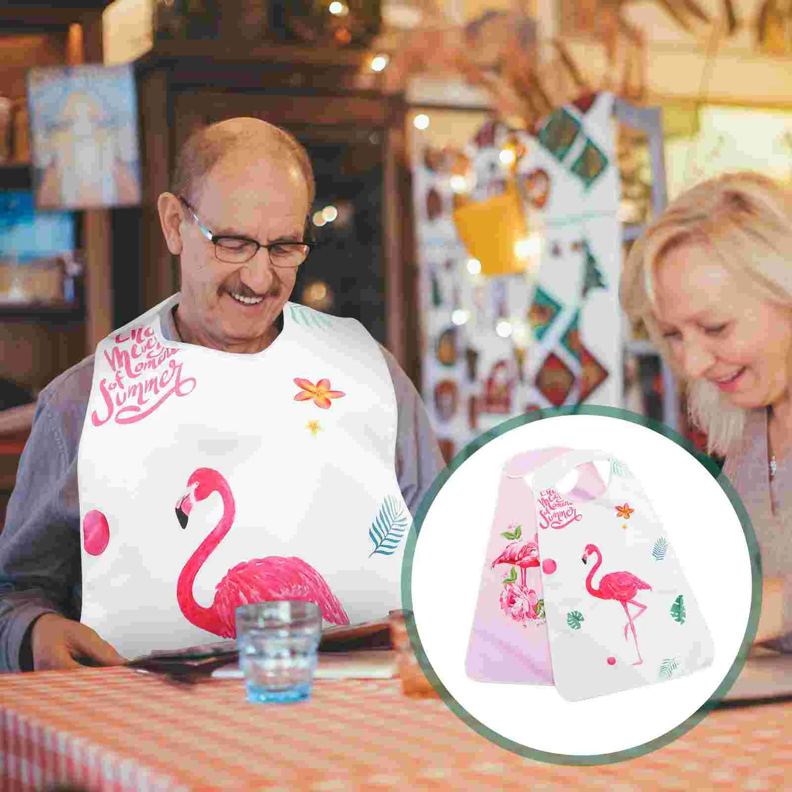 2pcs Portable Polyester Bibs Adult Rice Pinafores Aprons Eating Pinafores for Adults
2pcs Portable Polyester Bibs Adult Rice Pinafores Aprons Eating Pinafores for Adults