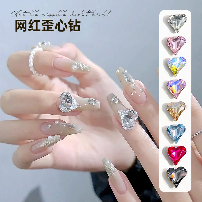 20pcs 3D Colorful Heart Nail Parts Art Decorations Glitter Gems Jewelry Nail Crystal Charms Rhinestones Accessories Manicure DIY
20pcs 3D Colorful Heart Nail Parts Art Decorations Glitter Gems Jewelry Nail Crystal Charms Rhinestones Accessories Manicure DIY