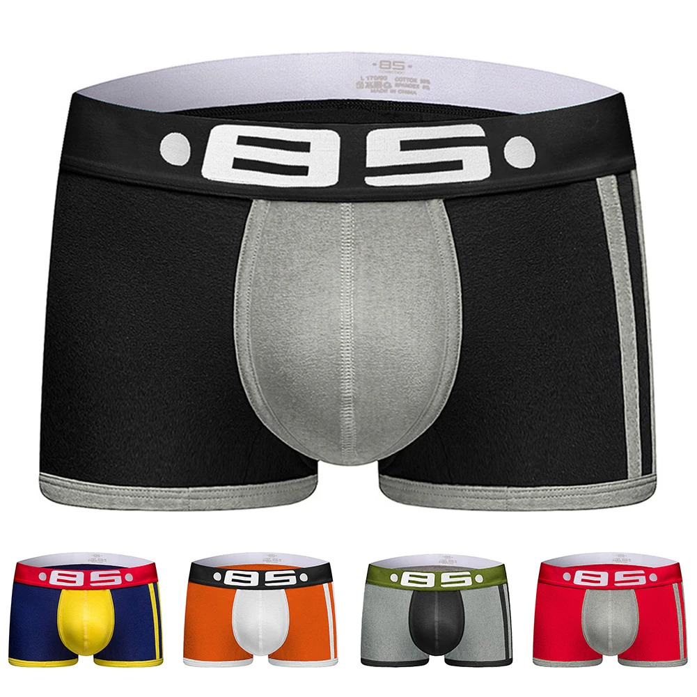 Mens Trunks Sexy Color Block Underwear U Pouch Boxers Shorts Slim Breathable Underpant Slip Homme Knickers Cuecas Beach Boxer
Mens Trunks Sexy Color Block Underwear U Pouch Boxers Shorts Slim Breathable Underpant Slip Homme Knickers Cuecas Beach Boxer