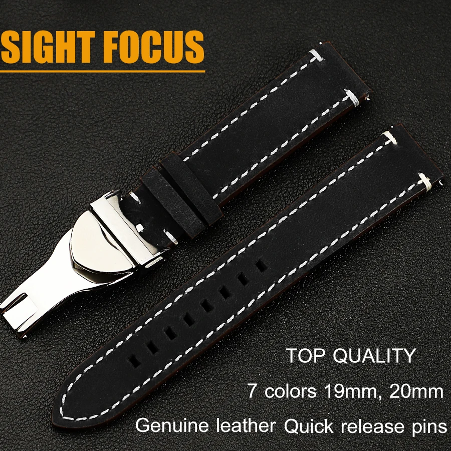 19mm 20mm Vintage Leather Watch Strap for Tudor Prince Watchband /GMT/Chrono/P01/Ranger/Pelagos/Black Pay 58 Watch Band
19mm 20mm Vintage Leather Watch Strap for Tudor Prince Watchband /GMT/Chrono/P01/Ranger/Pelagos/Black Pay 58 Watch Band